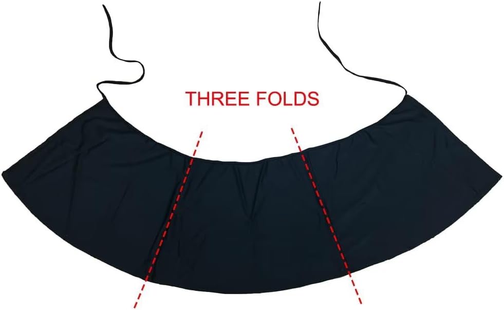 Women's Overlapped Side Tie Wrap Skirt Swimwear Tankini Bikini Cover-up | Tummy Control Adejustable Wrapped Swim Skirt No Brief