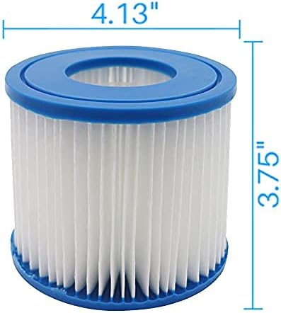 WuYan 2pcs Replacement Swimming Pool Filter for Type D, for Summer Waves P57100102 SFS-350, RP-350, RP-400, RP-600, RX-600, SFS-600