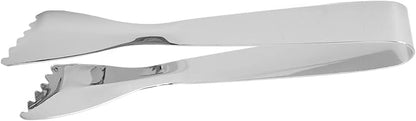 Thicke the Stainless Steel Sugar Tweezers Easy Food for Domestic Cuisine (Mirror)