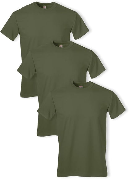 Soffe Men's Soft Spun Military 3 Pack T-Shirts
