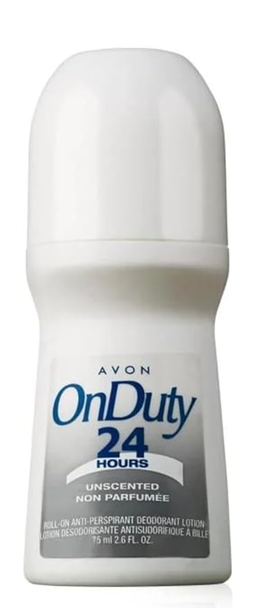 Avon On Duty 24 Hours Unscented Roll-On Anti-Perspirant Deodorant - Bonus Size