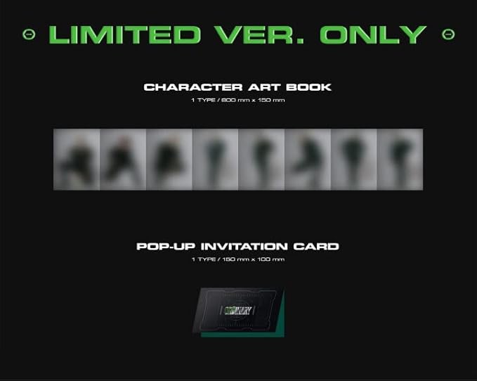 STRAY KIDS - ODDINARY FRANKENSTEIN (Limited ver.) AlbumPre-Order BenefitExtra Photocards Set KPOP IDOL, 164 x 224 x 35 mm