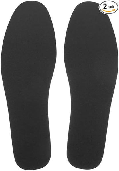 Hemobllo Puncture Resistant Insoles for Men and Women, Ultra Thin Manganese Steel Shoe Inserts for Work Boots, Anti-Nail Protective Sole Inserts for Hiking & Construction Safety, 1 Pair( size 12 )