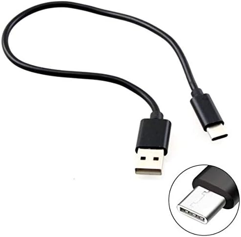 Short USB Cable for Galaxy A10e, 1ft Type-C Charger Cord Power Wire USB-C Fast Charge Compatible with Samsung Galaxy A10e