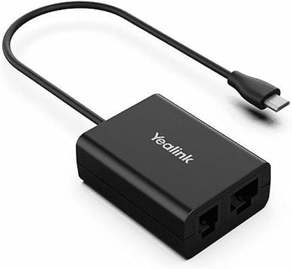 Yealink EHS60 Headset Adapter,Compatible with Cisco/Avaya/Poly/Grandstream Desk Phone,Connect to WH62 WH63 Wireless DECT Headset