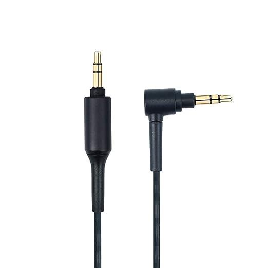 Replacement WH-1000XM5 WH-1000XM4 Headphone Audio Cable Cord Aux Wire Compatible with Sony MDR-1000X MDR-XB950BT WH-1000XM2 WH-1000XM3 WH-CH700N MDR-100ABN MDR-1ADAC MDR-XB950N1 Headphones (Black)