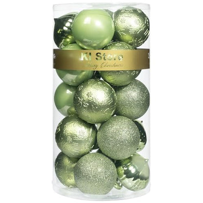 Christmas Tree Decoration Ornaments for Xmas Tree Holiday Wreath Garland Decor Ornaments Hooks Included