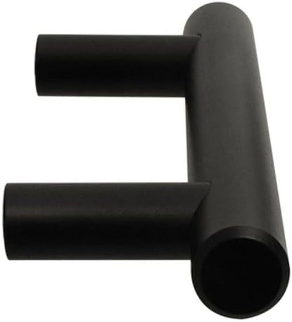 CKP Brand 3489-4 in. (102mm) Steel Bar Pull, Black Powder Coated