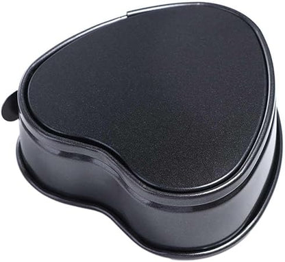 Pokinge Heart Shaped Springform Cake Mold Pan Toast Mold with Removable Loose Base Bakeware Cake Pan Nonstick Baking For Cake Baking Pans