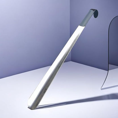 Extral Long handled Shoehorn, 16.5" Stainless Steel Long Shoe Horns for Seniors, Kids, Women, Men, Boots and All Shoes