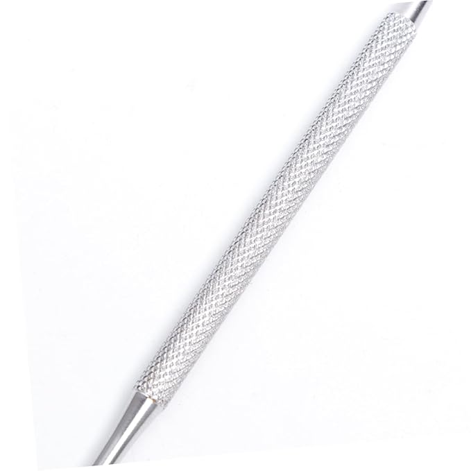 MERRYHAPY 6 Pcs Nail Care Kit Stainless Steel Cuticle Remover Pusher Peeler Scraper Nail Cleaner Tool Set