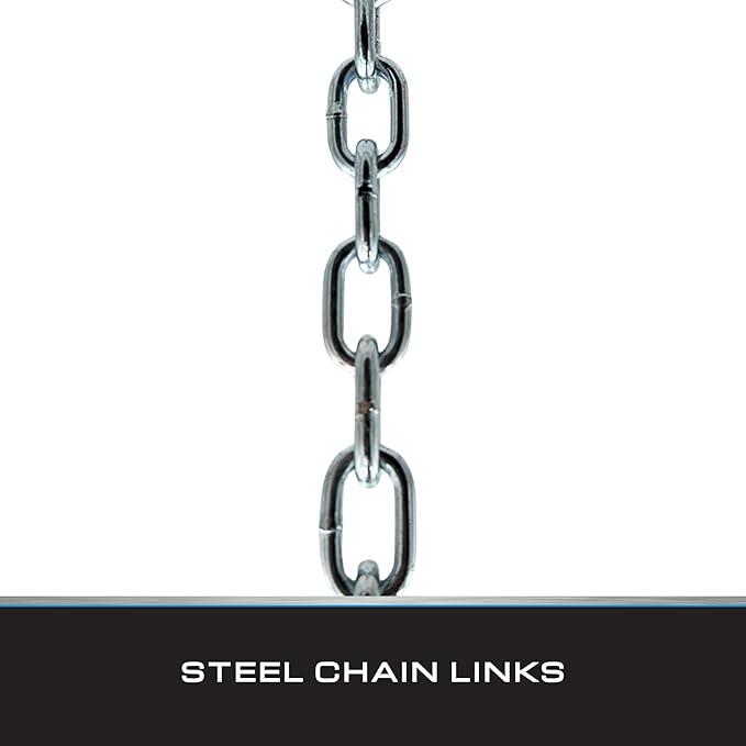 Tie Down Trailer Safety Chains with Hooks - Boat Safety Kit - 15" Towing Chain