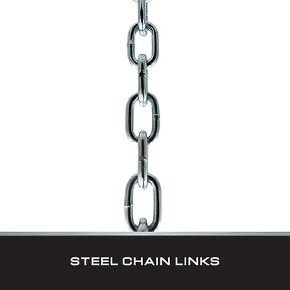 Tie Down Trailer Safety Chains with Hooks - Boat Safety Kit - 15" Towing Chain