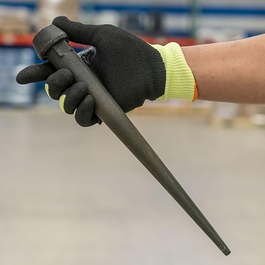 Klein Tools 3255 Bull Pin, Made in USA, Broad Head Bull Pin Resists Corrosion and Mushrooming, Heat Treated Steel with Black Finish, 1-14-Inch