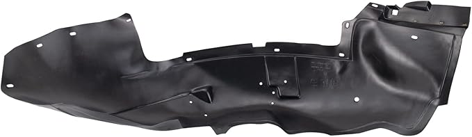 TRQ Front Right Inner Fender Liner Black Passenger Side Compatible with 2003-2006 Chevrolet Avalanche 1500 Silverado 1500 2007 Silverado 1500 Classic 2003-2004 Silverado 2500 GM1247116