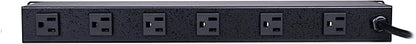 CyberPower CPS1215RMS Surge Protector, 120V15A, 12 Outlets, 15 ft Power Cord, 1U Rackmount