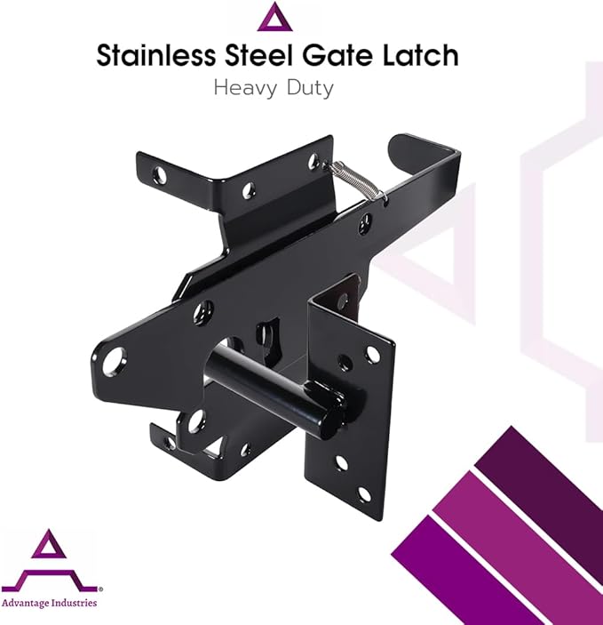 Advantage Industries Stainless Steel Gate Latch (Latch Only)