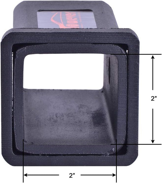 84028 Towever Trailer Hitch Adapter for Class V Duty Hitch Reducer 2.5 to 2 inches Sleeve