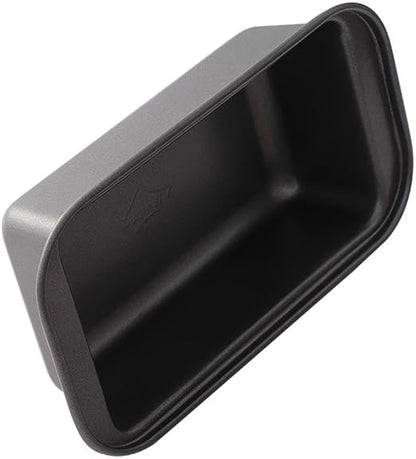 Carbon Steel Nonstick Loaf Pan, Loaf Pan with Easy Grips Handles, Bread Loaf Pan for Home Baking Bread Cake or Pies(M)