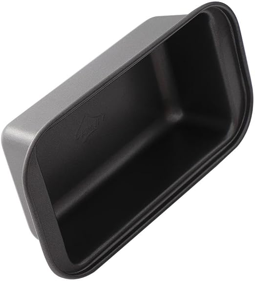 Carbon Steel Nonstick Loaf Pan, Loaf Pan with Easy Grips Handles, Bread Loaf Pan for Home Baking Bread Cake or Pies(M)