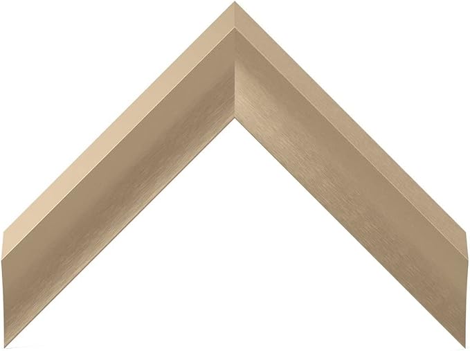 Frame My TV Deco TV Frames Alloy Prismatic - Pale Gold Bezel Compatible ONLY with Samsung The Frame TV (32", Fits 2021-2025 Frame TV)