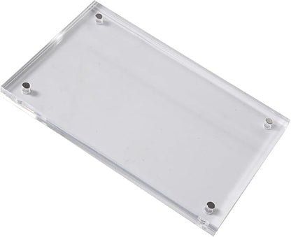 Acrylic Picture Frame, Transparent Acrylic Picture Frame, Magnetic Poster Stand, Magnetic Frames(10x15cm)