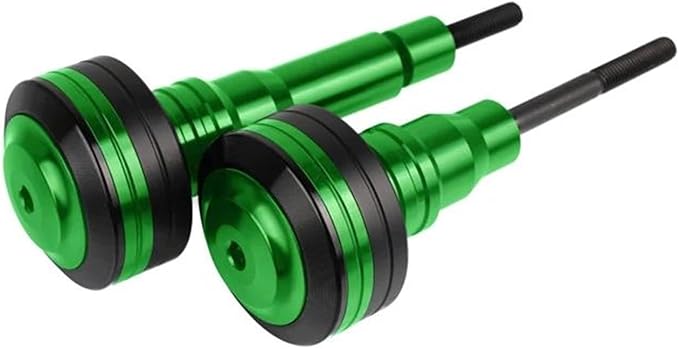Frame Protector Crash Slider for Kawasaki NINJA-650 2019-2022 Motorcycle No Modification Frame Slider Fairing Anti-Collision and Anti-Fall Fairing Guard Crash Pad(Green)
