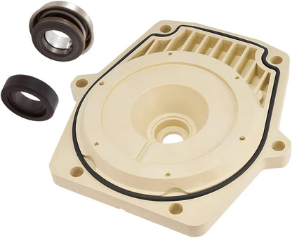 Seal Plate Compatible with Pentair Whisperflo and Intelliflo Pool Pump 074564 | Seal Plate Gasket & Shaft Seal PS-1000 Included | Complete Kit Made in USA
