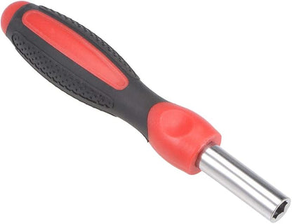 uxcell Screwdriver Non-Slip Wrench Handle 14 Inch Drive Magnetic Bit Holding Handle 4.8inch Length
