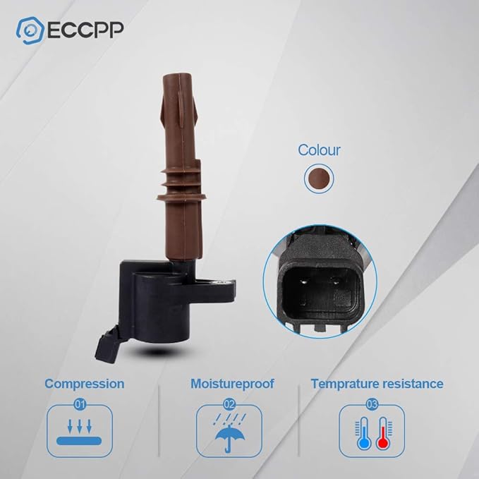 ECCPP ignition coils Pack of 1 DG521,coils packs,for Ford F-150,F-250F350 Super Duty,Explorer,Mustang,Expedition ,for Lincoln Navigator ,for Mercury Mountaineer,4.6L 5.4LDG521 C1659,GN10233