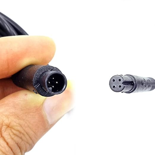 YQMAJIM Rear view extension cable for dash cam (4 pins, 6 feet), rearview mirror camera cable, backup extension cable