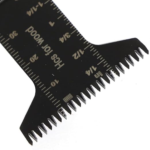 24 Pack Universal Wood Metal Oscillating Multi Tool Quick Release Saw Blades