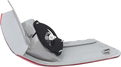 Tail Light For 2010-2011 Toyota Camry, Right Outer ClearRed Lens, Direct Fit Replacement, Durable PCPP Material