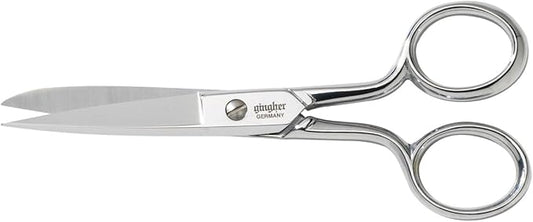 Gingher 220280-1001 Sewing Scissors, 5-Inch, Industrial Pack