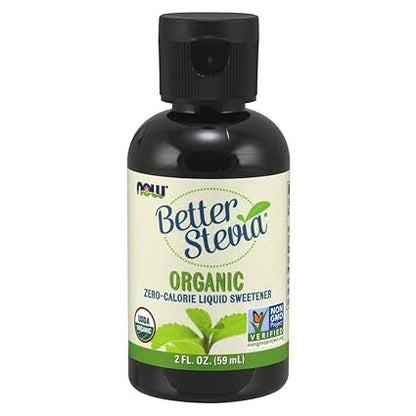 Now Foods Better Stevia Sweetener, Organic, 2 Fl Oz