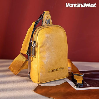 Montana West Small Crossbody Sling Bag for Women Cute Cross Body Fanny Pack Purse