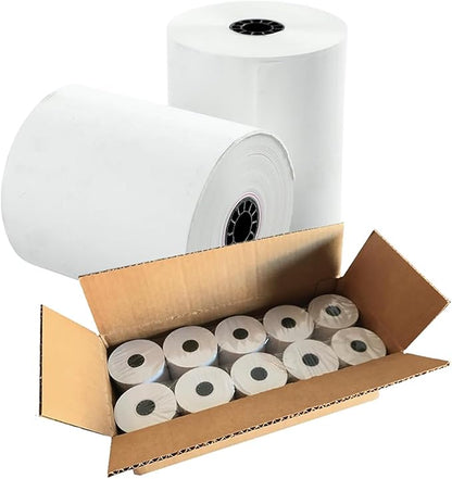 3 18" x 230' Thermal Paper Rolls - Comes in Bright White Color - Crisp  Clear Images - BPA Free - Ideal for POS System (10 Rolls Per Case)