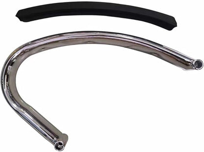 Esquirla 2Pcs Replacement Office Chair Loop Arm Office Chair Arm Universal Bracket Easy Installation Desk Chair Armrest for Computer Chair Accessory, Small