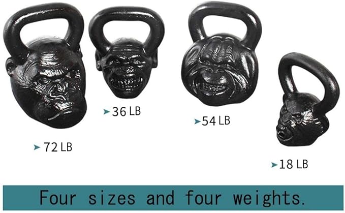 DIY Custom Monkey Bobels 18lb36lb55lb70lb Cast Iron Foot Heavy Home Gym Exercise