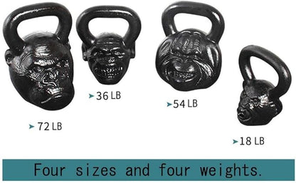 DIY Custom Monkey Bobels 18lb36lb55lb70lb Cast Iron Foot Heavy Home Gym Exercise