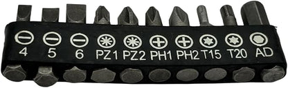 10 Drill Bit Sets Fits for Impact Driver Durable New Replacement Parts
