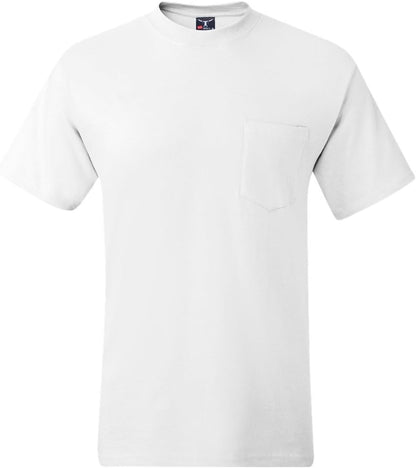 Cotton T-Shirt with Pocket by Hanes