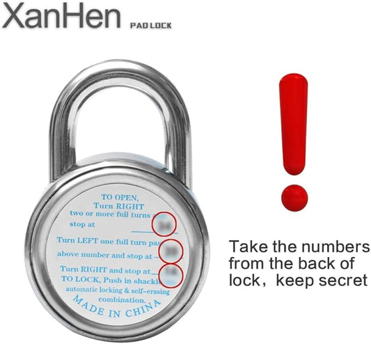 12 Pack Combination Lock Locker Lock for Gym and School Lockers Safe Combination Padlock Mini Combination LockOoaStandard Dial Combination Lock, Pack of 12