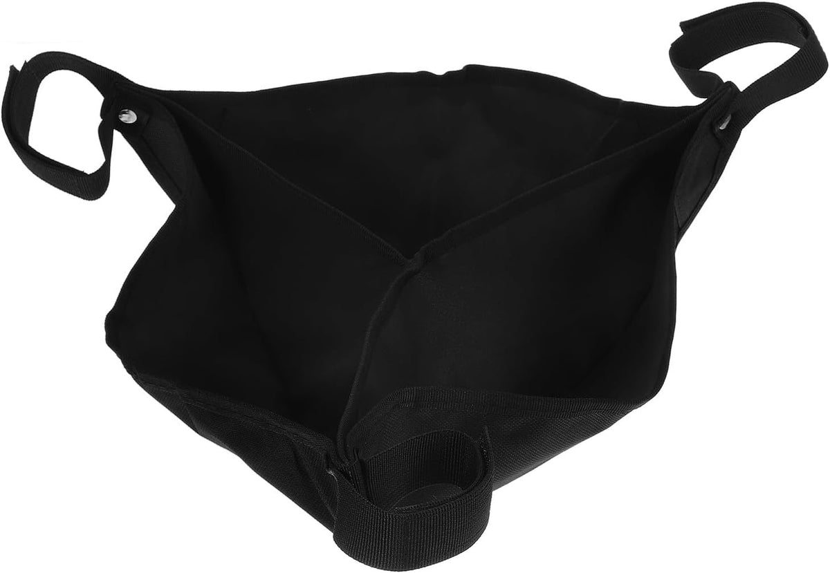 Tripod Weight Bag Sandbag for Photography and Camping Tent Stabilizing Stone Bag Heavy Duty Black for Outdoor Use