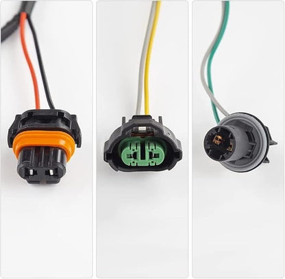 Headlight Wiring Harness Fits 2007-2013 Sierra 1500 2500 HD 3500 HD Replaces 15841610