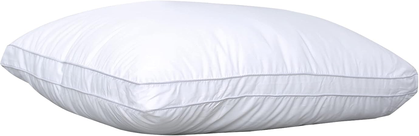 JICUSE Bed Pillows for Sleeping 1 Pack,King Size,Luxury Hotel Collection Pillow,Soft Fluffy and Great Support Down Alternative Filling,Gusseted Pillow for Side and Back Sleepers(20x34)