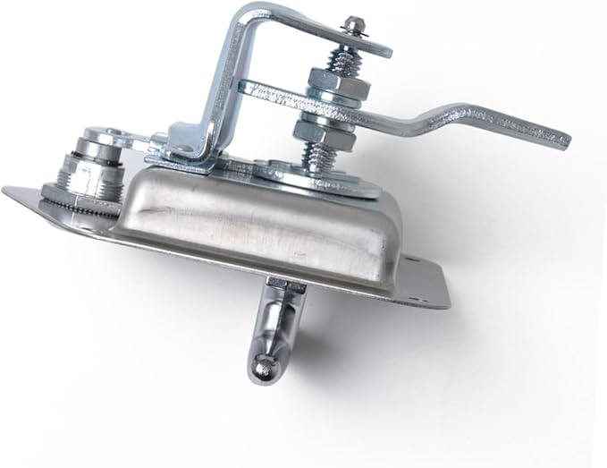 jojofuny Box Lock Safety Lock No Cover Included Stainless Steel T-Shape Handle Easy Install Holes Design