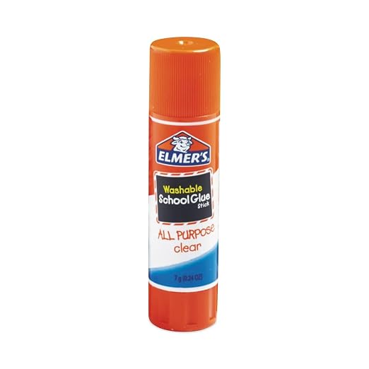 Elmers All Purpose Washable 7 Grams Clear School Glue Sticks (4 Pack)