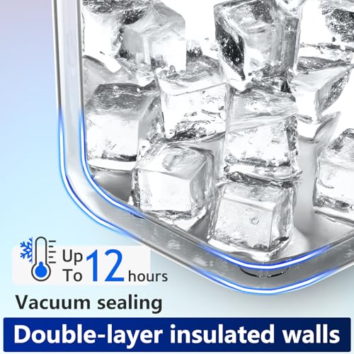 Rechargeable Ice Therapy Machine for Knee After Surgery - 6.2L Programmable Cold Therapy Machine for Knee Replacement Recovery Post Surgery, Leak-Proof Design & 4.5H Batter