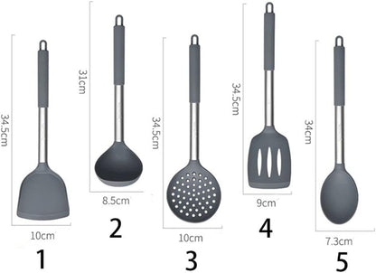 Spatula Cooking Nonstick Fried Shovel Kitchen Utensils Cookware Gadgets Strainer Spoon Soup Ladle